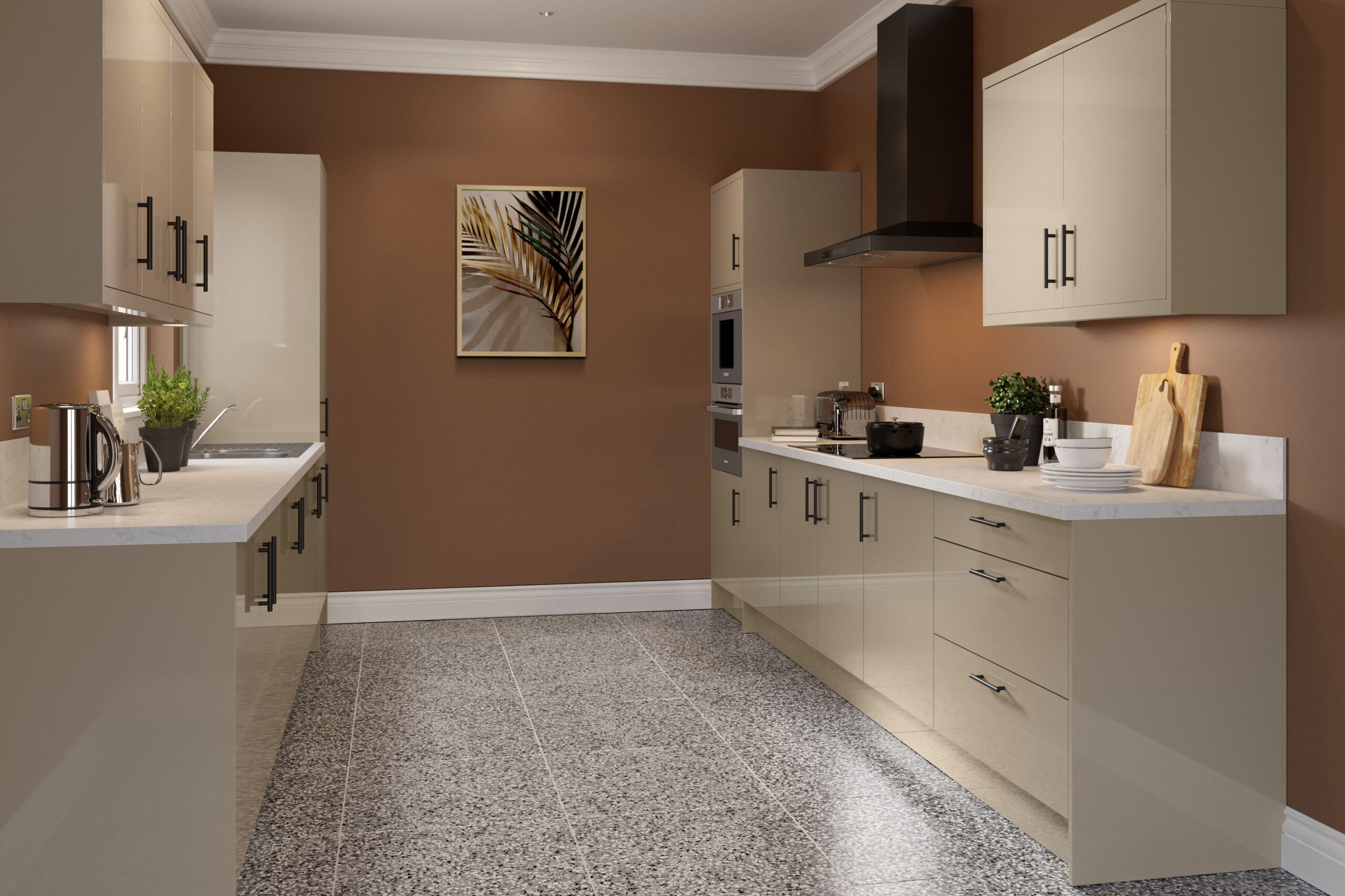 Example of a galley kitchen